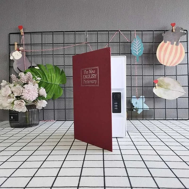 Creative dictionary safe mini plastic password stash