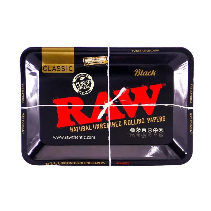 Raw Smoking tray with grinder and joint holder