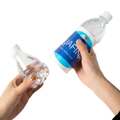 Aquafina water bottle stash