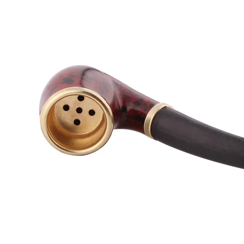 Resin wood pipe