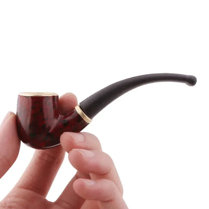 Resin wood pipe