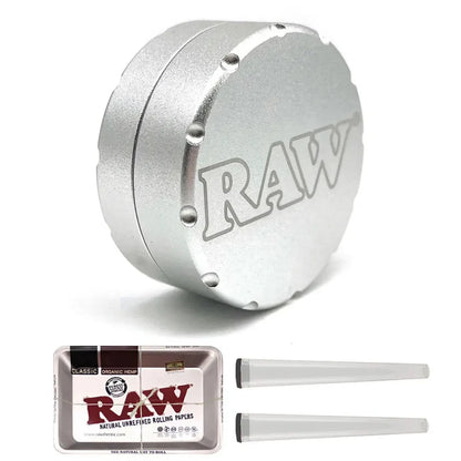 Raw Smoking tray with grinder and joint holder