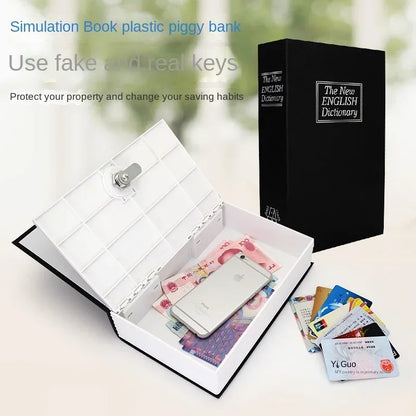 Creative dictionary safe mini plastic password stash