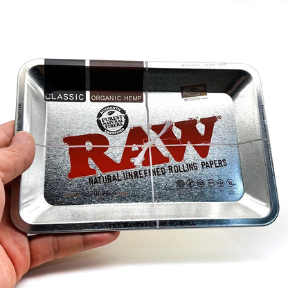 Raw Smoking tray with grinder and joint holder