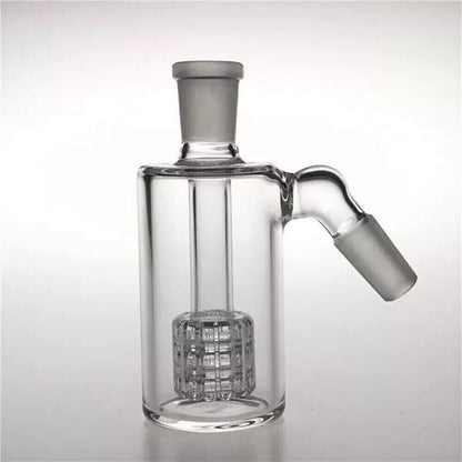 14mm Clear glass ash catcher 45°