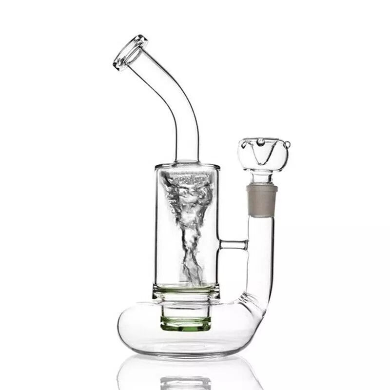 Tornado glass percolator bong 10"