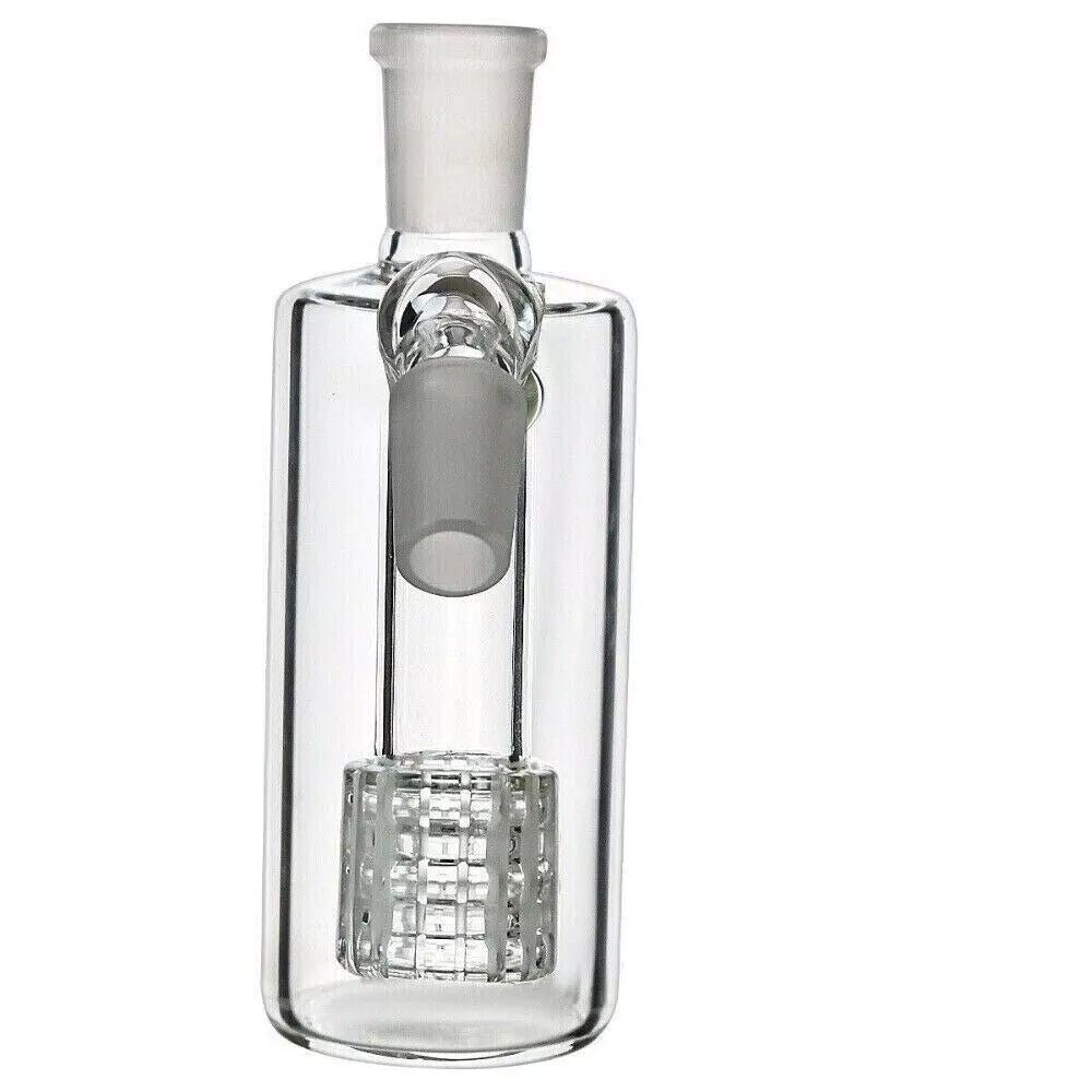 14mm Clear glass ash catcher 45°