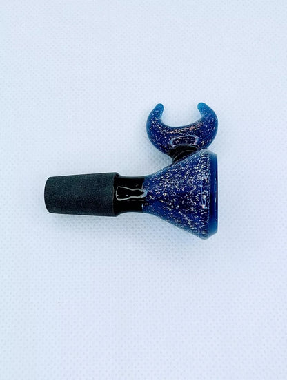 Beatiful blue with stars 14mm bowl