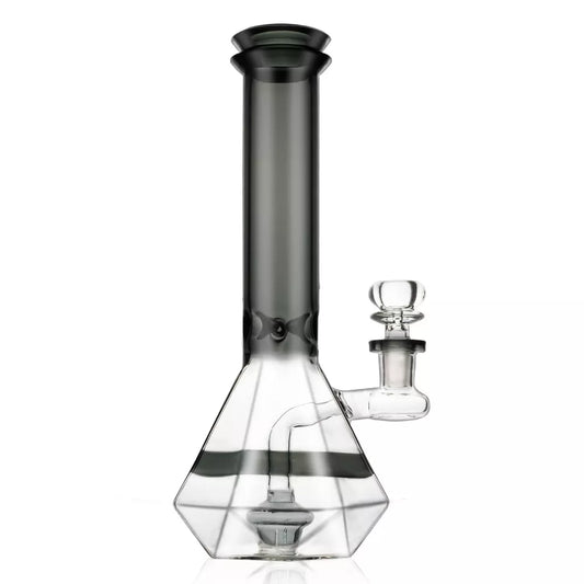 Thick beaker bong with percolator 10"