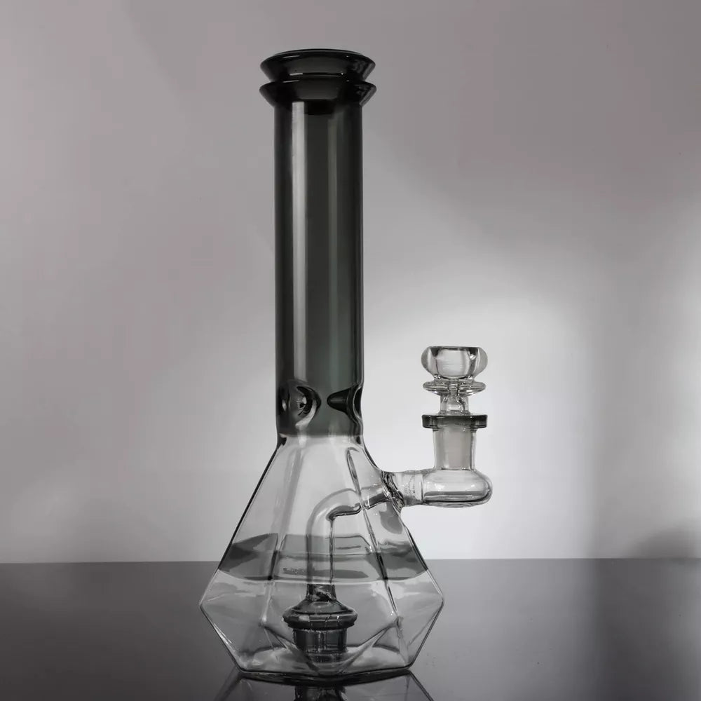 Thick beaker bong with percolator 10"