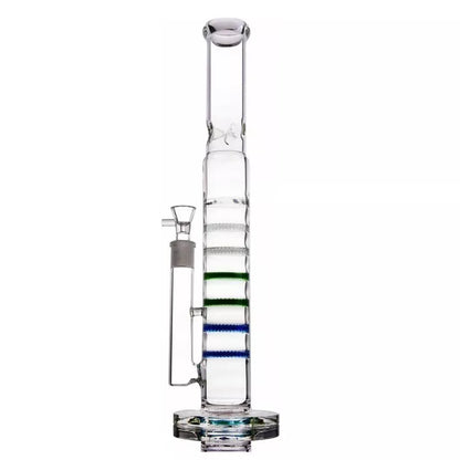 RORA 16.5" Honeycomb tube glass bong